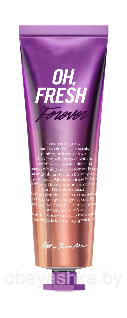 Крем для рук ЦВЕТОЧНЫЙ АРОМАТ ИРИСА Fragrance Hand Cream - Oh, Fresh Forever, 30 мл - фото 1 - id-p207709373