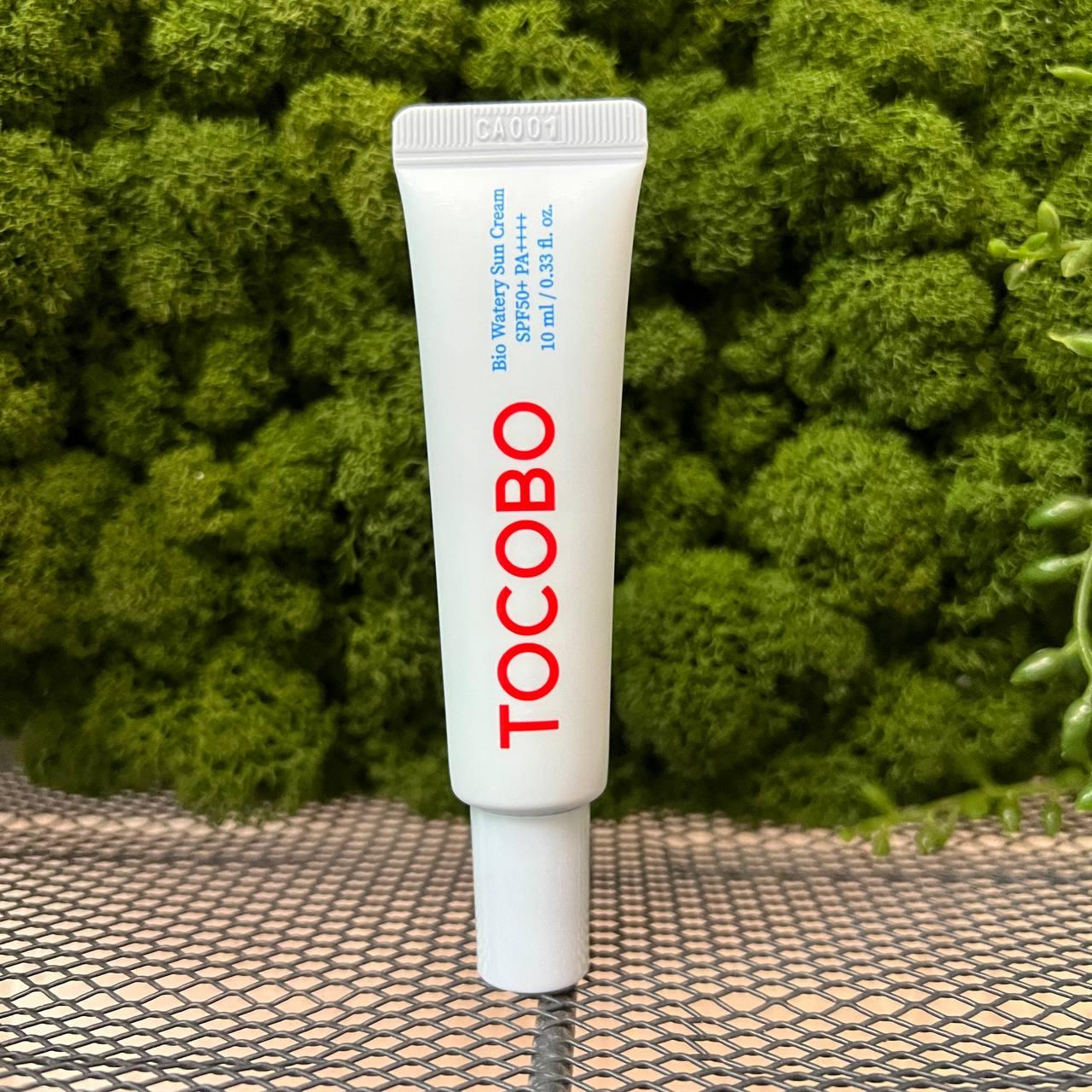 Cолнцезащитный крем Tocobo Bio Watery Sun Cream SPF50+ PA++++ , 10мл - фото 1 - id-p207709459