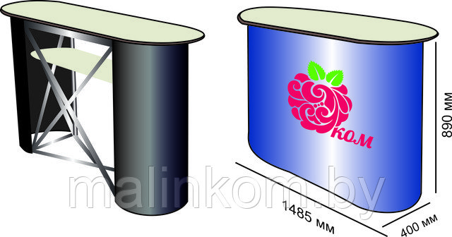 Промо стойка, промо стол, дегустационная стойка, инфо стойка