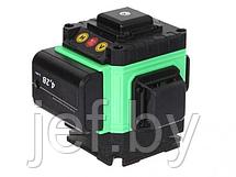 Уровень лазерный самовыравнивающийся LL12-GL-Cube зеленый луч ZITREK 065-0168, фото 3