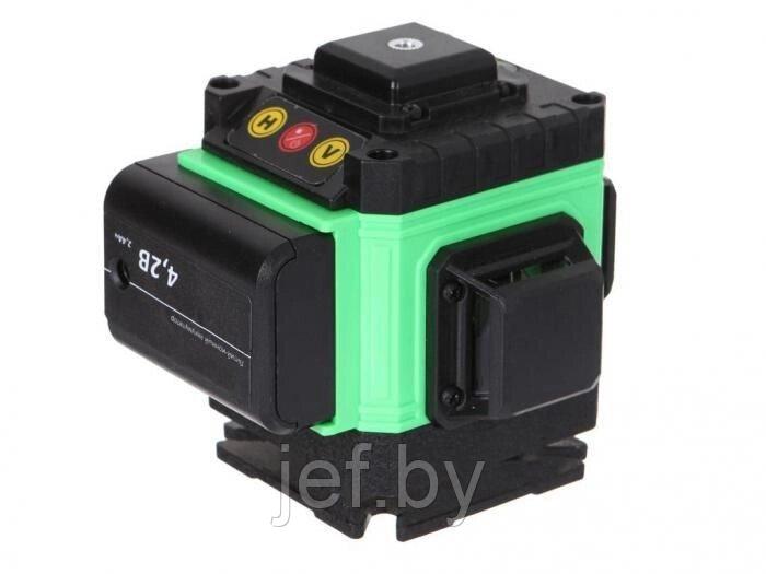 Уровень лазерный самовыравнивающийся LL12-GL-Cube зеленый луч ZITREK 065-0168 - фото 5 - id-p193109015