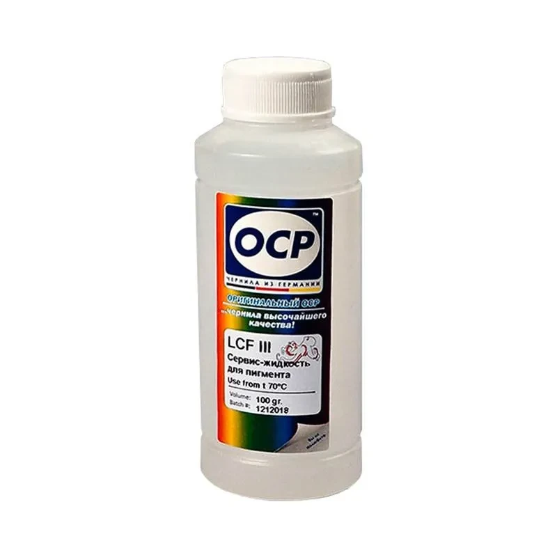 Промывочная жидкость OCP™ LCF III (Lexmark Cleaning Fluid), 100мл ...