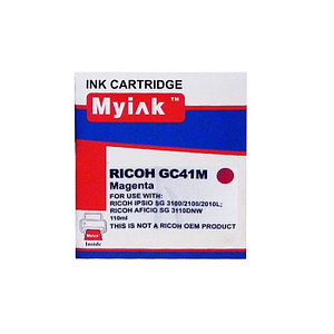 Картридж Ricoh гелевый GC 41M пурпурный (MyInk) 22ml