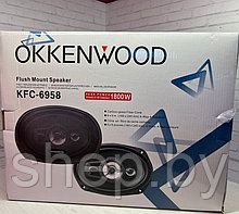 Автомобильные динамики OKKENWOOD KFC-6958 Типоразмер овальный 15x23 см (6x9 дюйм.) 500W / Комплект 2 шт.