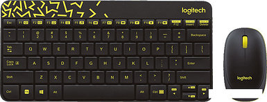 Мышь + клавиатура Logitech MK240 Nano [920-008213]