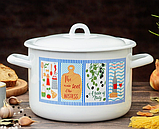 Набор кастрюль Эстет ЭТ-72650 "Вкус Италии" (1.45л/2.9л/4.3л), фото 2