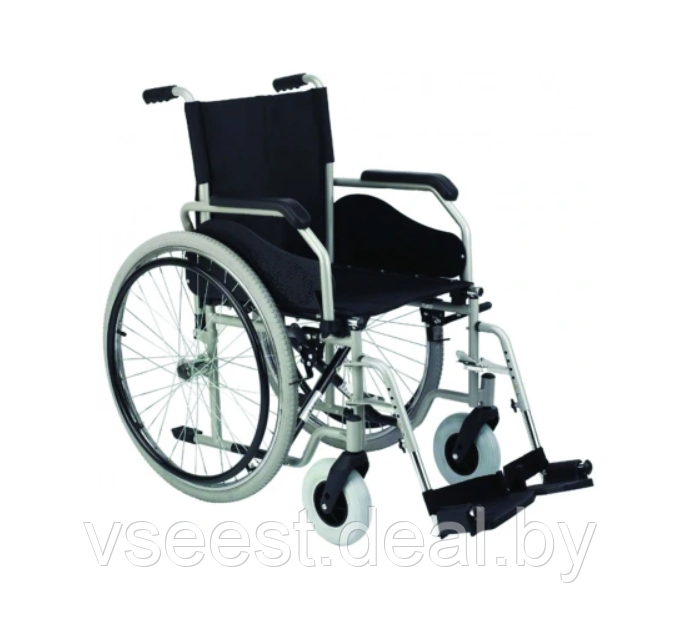 Инвалидная коляска для взрослых Basic Plus, Vitea Care - фото 1 - id-p207712169