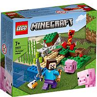 Lego Minecraft 21177 Засада Крипера