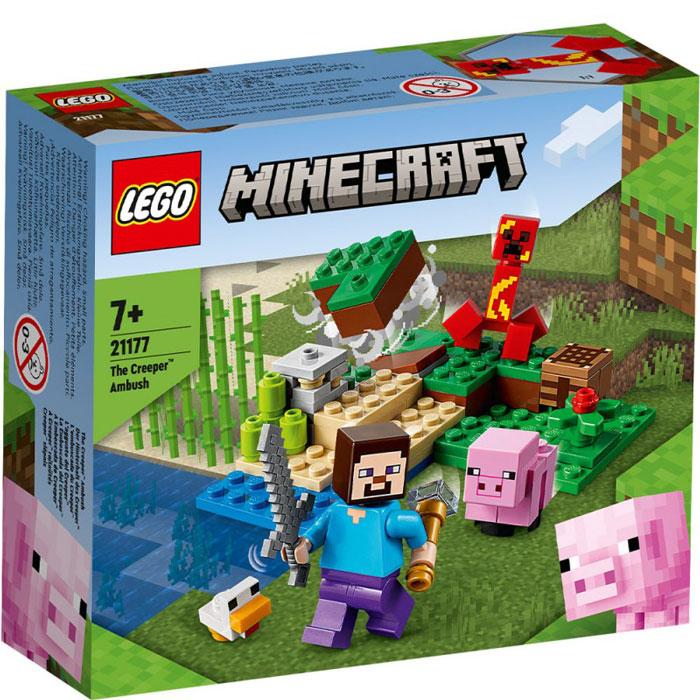 Lego Minecraft 21177 Засада Крипера - фото 1 - id-p207712707