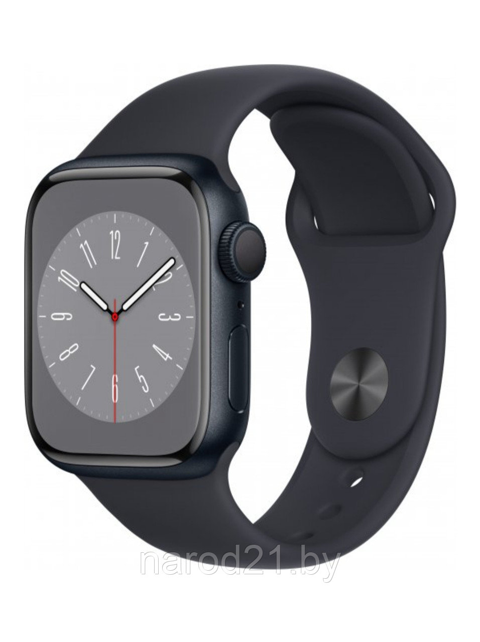 Умные часы Apple watch series 8 (с яблоком копия 1в1) - фото 1 - id-p70695193