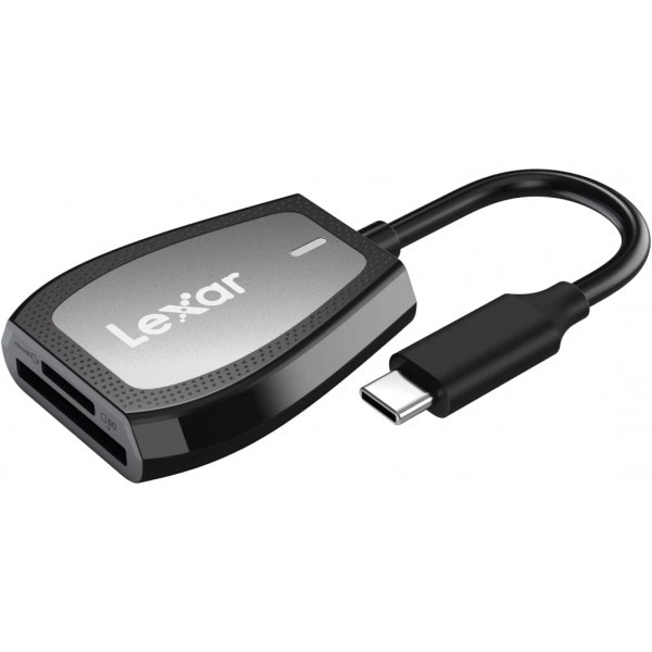 Карт-ридер Lexar Professional Dual-Slot Card reader USB Type-C 3.2 - фото 1 - id-p207710779
