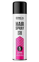 Epica Professional Лак для волос экстрасильной фиксации Extrastrong, 400 мл