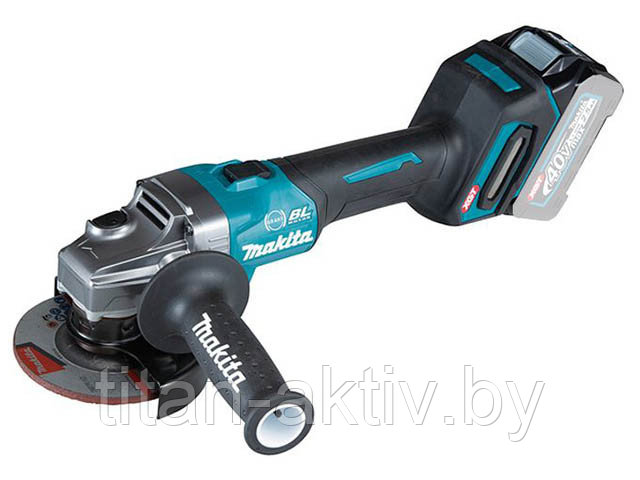 Аккум. углошлифмашина MAKITA GA 004 GM 201 MAKPAC (40.0 В, БЕЗ АККУМУЛЯТОРА, диск 115х22.0 мм, вибро