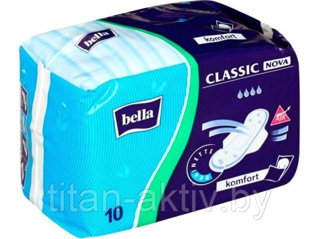 Прокладки гигиен. Classic Nova Comfort Drainette 10 шт. Bella - фото 1 - id-p207704537