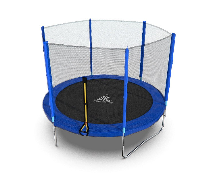 Батут DFC Trampoline Fitness с сеткой 10FT-TR-B - фото 1 - id-p207714108