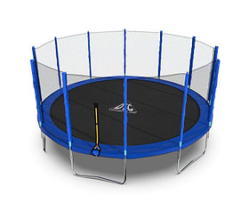 Батут DFC Trampoline Fitness с сеткой 16FT-TR-B