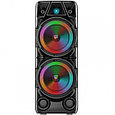 Колонка блютуз акустическая портативная BT Speaker ZQS8210 с микрофоном и пультом, фото 6