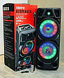 Колонка блютуз акустическая портативная BT Speaker ZQS8210 с микрофоном и пультом, фото 8