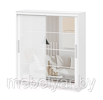 Шкаф NN мебель К ШКП 3 2.0 (белый текстурный)