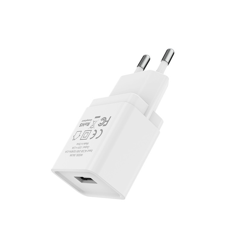 Сетевое зарядное устройство BOROFONE, 1xUSB, 1000 ma, BA19A, Nimble