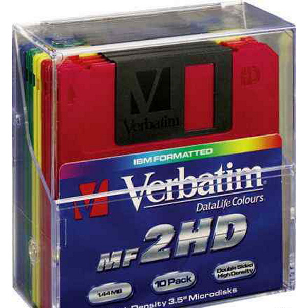 Дискета 3.5 дюйма - Verbatim MF 2HD DataLifeColours, 1.44Mb - фото 3 - id-p9247369