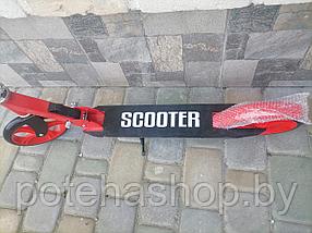 Самокат двухколесный складной Scooter 3623B сталь, фото 2