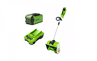 Снегоуборщик-снеголопата GreenWorks G40SSK2 40В DigiPro (в комплекте АКБ + Зарядное устройство)