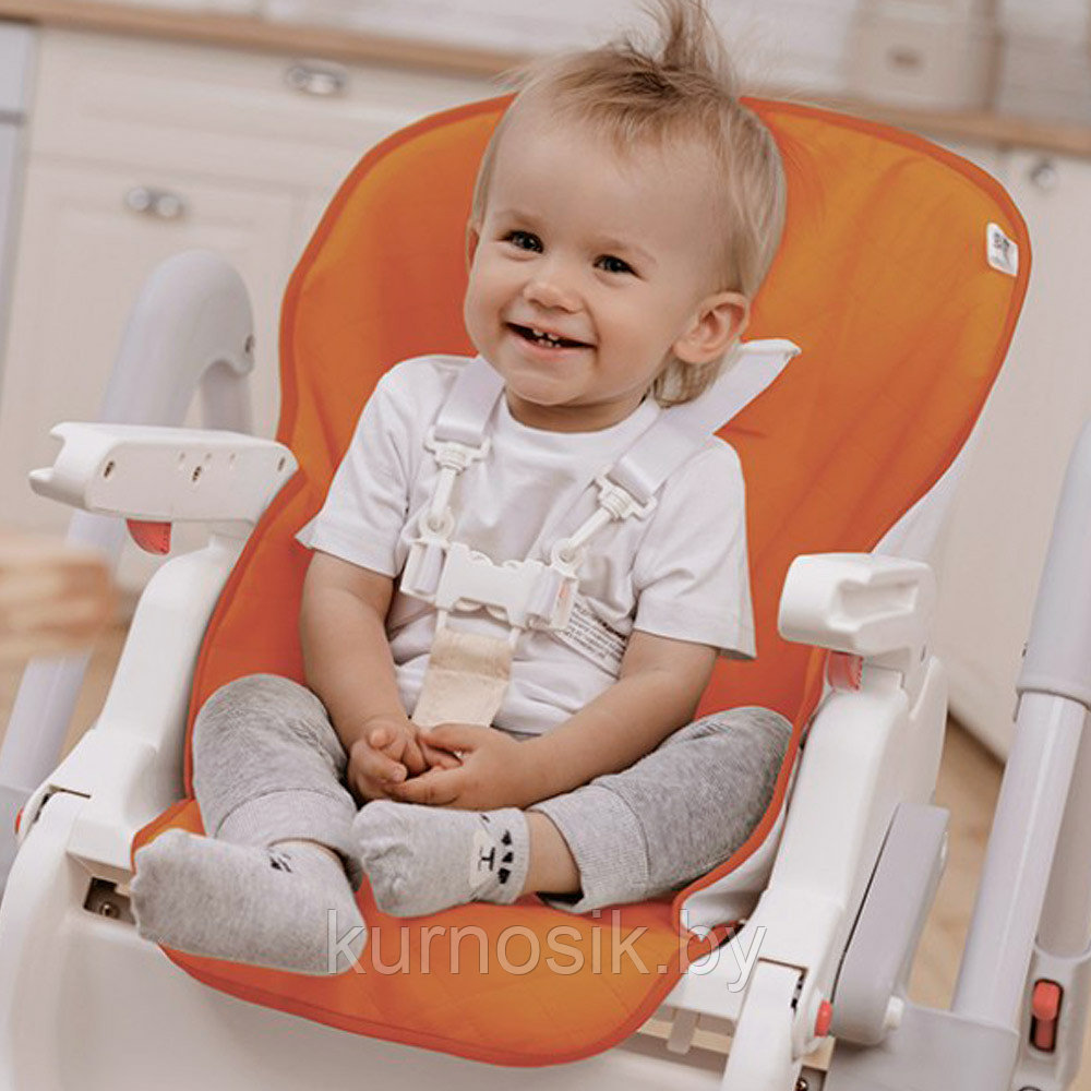 Универсальный чехол для детского стульчика ROXY-KIDS, Оранжевый - фото 7 - id-p207753179