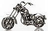 Мотоцикл металлический 11x7x20 cm, фото 6