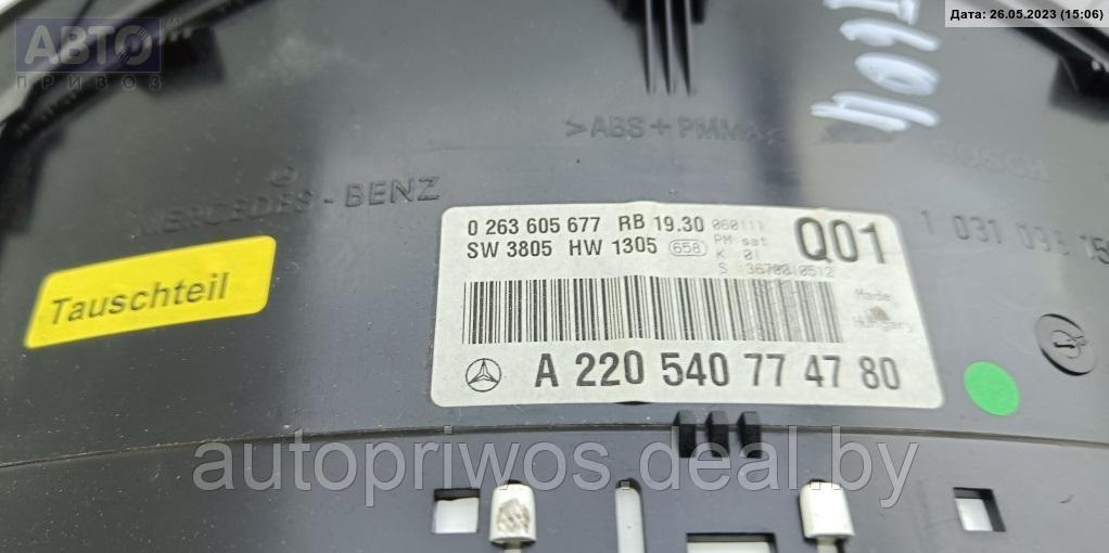 Щиток приборный (панель приборов) Mercedes W220 (S) - фото 3 - id-p207715900