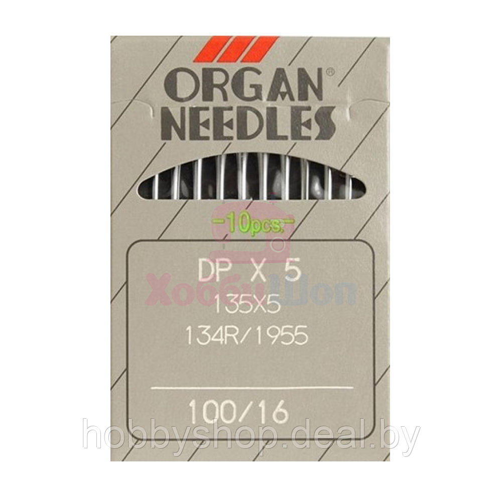 Промышленные иглы универсальные ORGAN DPx5 №100 (10 шт.) - фото 1 - id-p207757207