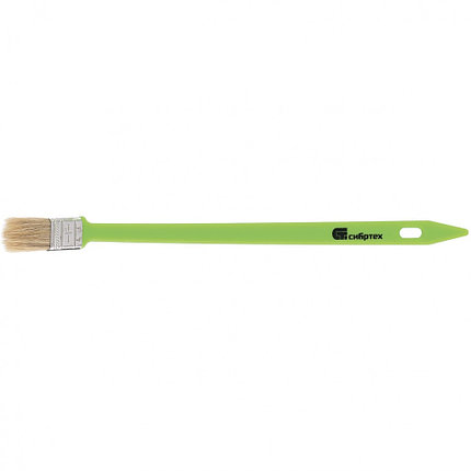 Кисть радиаторная 25 мм, натуральная щетина, пластиковая ручка Сибртех, фото 2