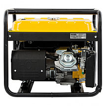 Генератор бензиновый PS 55 EA, 5.5 кВт, 230 В, 25 л, коннектор автоматики, электростартер Denzel, фото 3