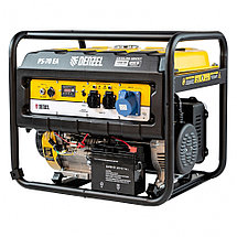 Генератор бензиновый PS 70 EA, 7.0 кВт, 230 В, 25 л, коннектор автоматики, электростартер Denzel, фото 2