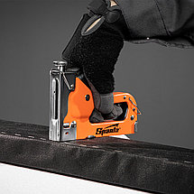 Набор: степлер мебельный регулируемый, скобы 500 шт, рулетка 2 м, тип скобы 53, 4-14 мм Sparta, фото 3