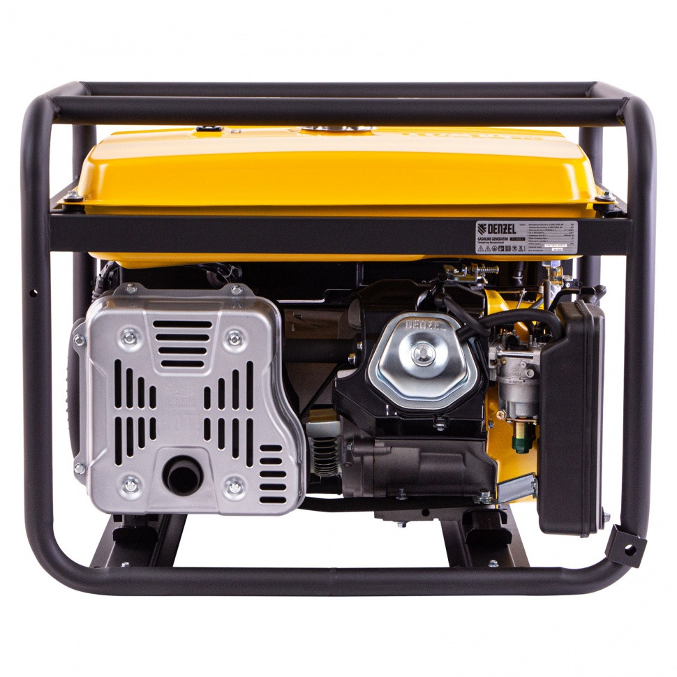 Генератор бензиновый PS 90 ED-3, 9.0 кВт, переключение режима 230 В/400 В, 25 л, электростартер Denzel - фото 3 - id-p207771529