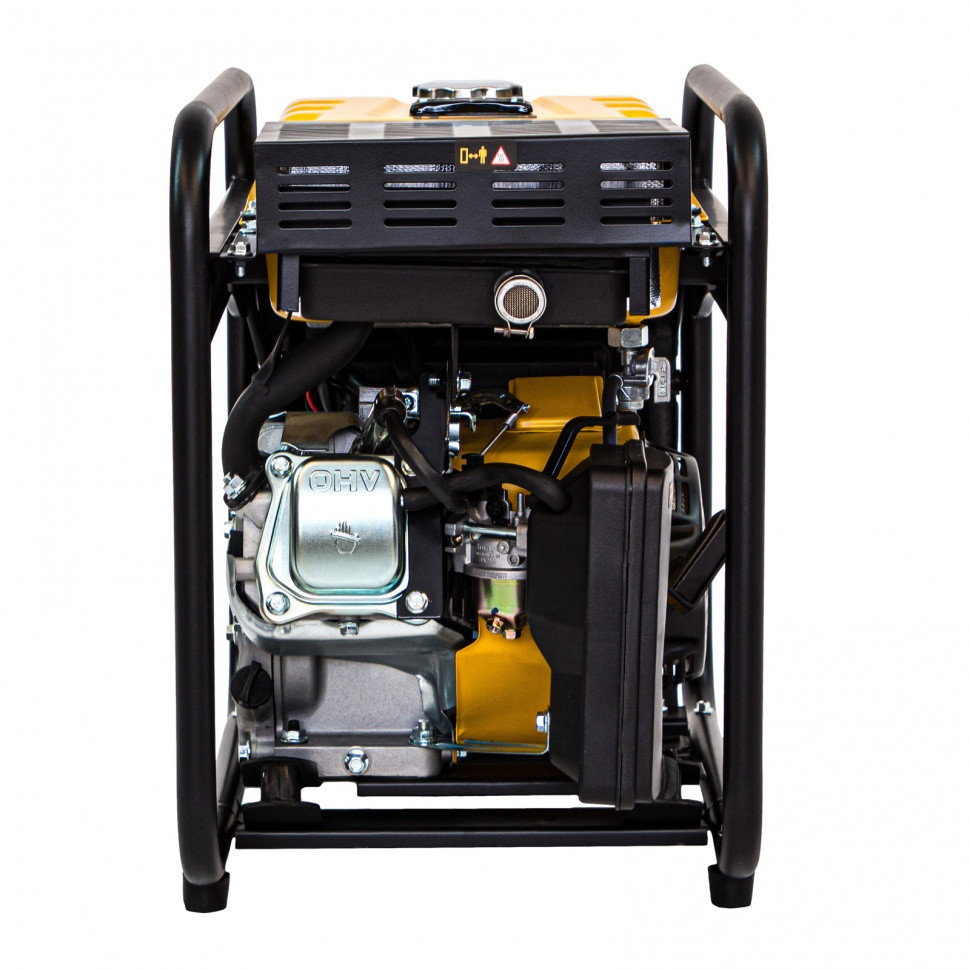 Генератор инверторный GT-3500iF, 3.5 кВт, 230 В, бак 5 л, открытый корпус, ручной старт Denzel - фото 6 - id-p207771539