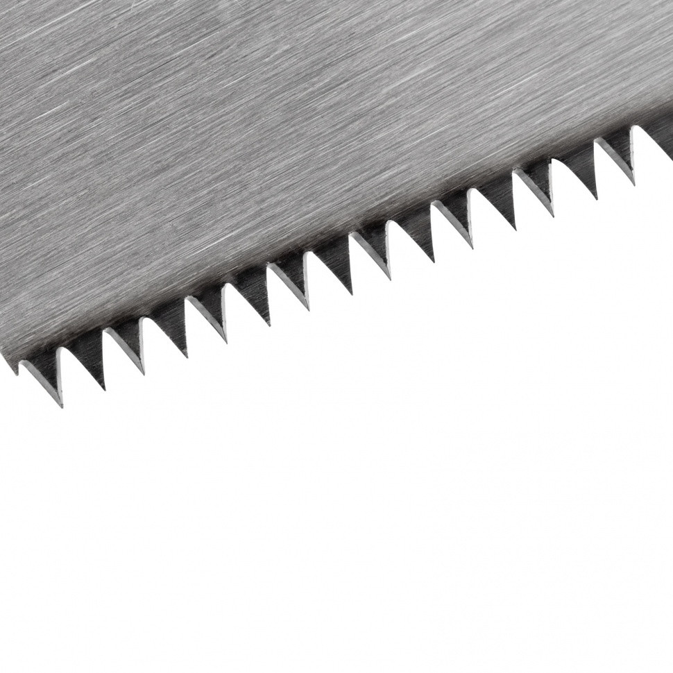 Ножовка по дереву "Зубец", 350 мм, 11 TPI, зуб 2D, калёный зуб, 2-х компонентная рукоятка Сибртех - фото 4 - id-p207772604