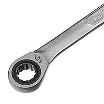 Ключ комбинированный трещоточный, 10 мм, количество зубьев 100 Gross, фото 3