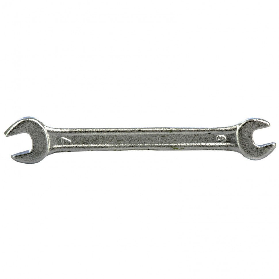Ключ рожковый, 6 х 7 мм, хромированный Sparta - фото 1 - id-p207767495