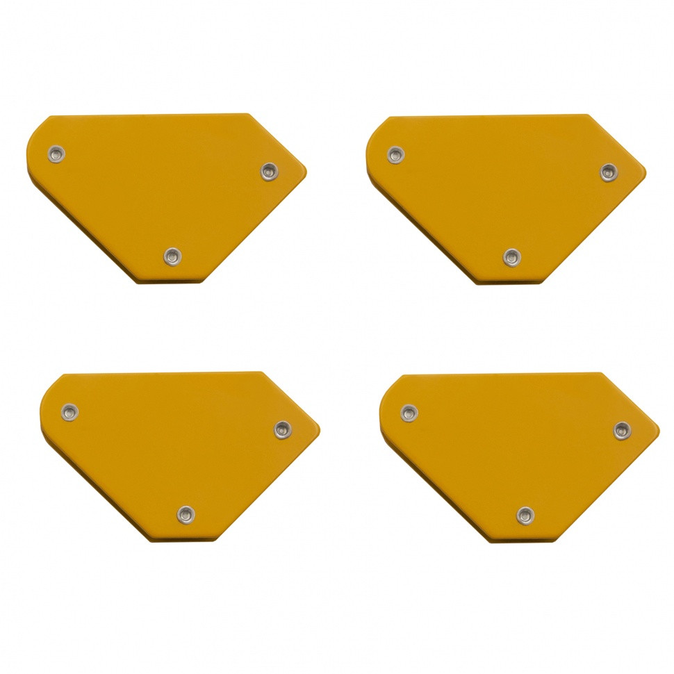 Набор из 4 магнитных фиксаторов для сварочных работ Denzel - фото 2 - id-p207771640