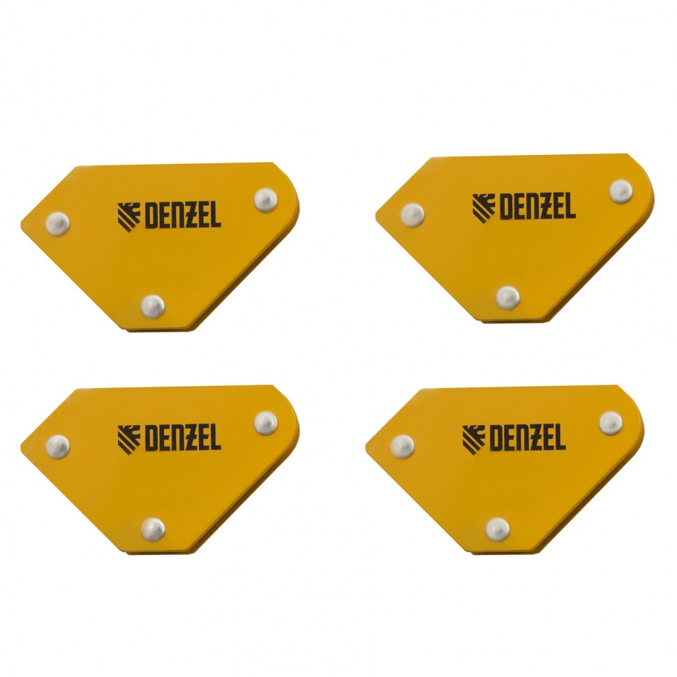 Набор из 4 магнитных фиксаторов для сварочных работ Denzel - фото 3 - id-p207771640