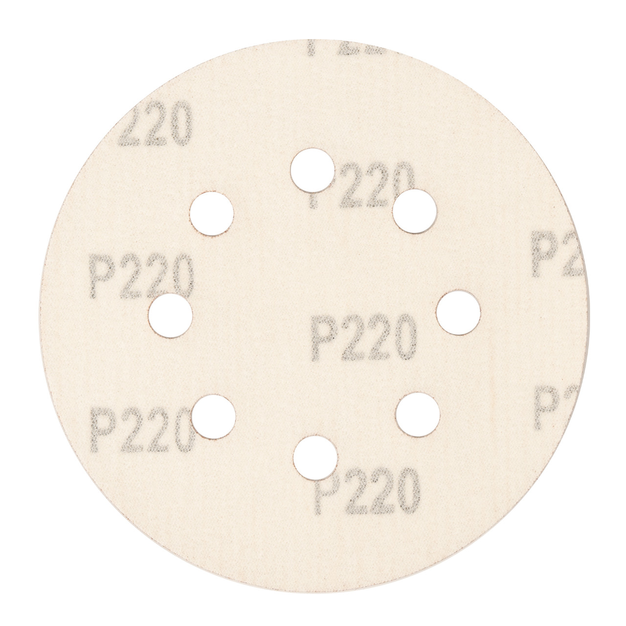 Круг абразивный на ворсовой подложке под "липучку", перфорированный, P 220, 125 мм, 5 шт Сибртех - фото 3 - id-p207773823