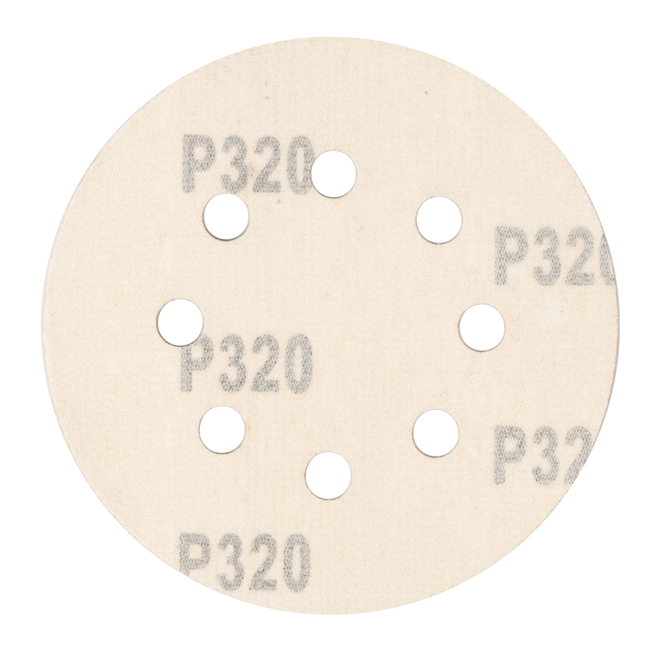 Круг абразивный на ворсовой подложке под "липучку", перфорированный, P 320, 125 мм, 5 шт Сибртех - фото 3 - id-p207773826