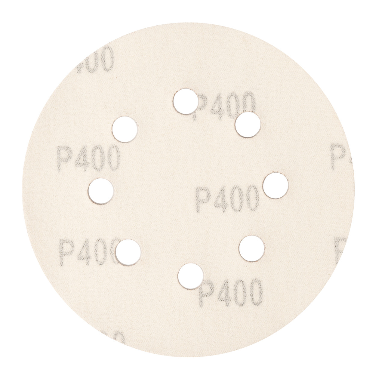 Круг абразивный на ворсовой подложке под "липучку", перфорированный, P 400, 125 мм, 5 шт Сибртех - фото 3 - id-p207773827