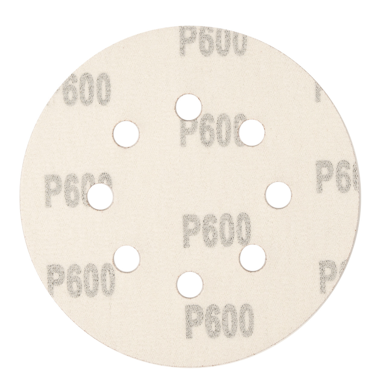 Круг абразивный на ворсовой подложке под "липучку", перфорированный, P 600, 125 мм, 5 шт Сибртех - фото 3 - id-p207773829