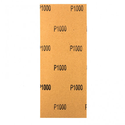 Шлифлист на бумажной основе, P 1000, 115 х 280 мм, 5 шт, водостойкий Matrix, фото 2