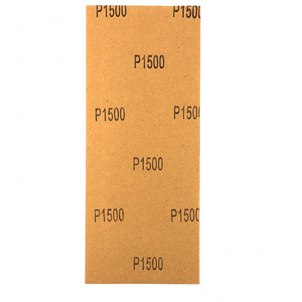 Шлифлист на бумажной основе, P 1500, 115 х 280 мм, 5 шт, водостойкий Matrix, фото 2