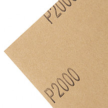 Шлифлист на бумажной основе, P 2000, 115 х 280 мм, 5 шт, водостойкий Matrix, фото 2