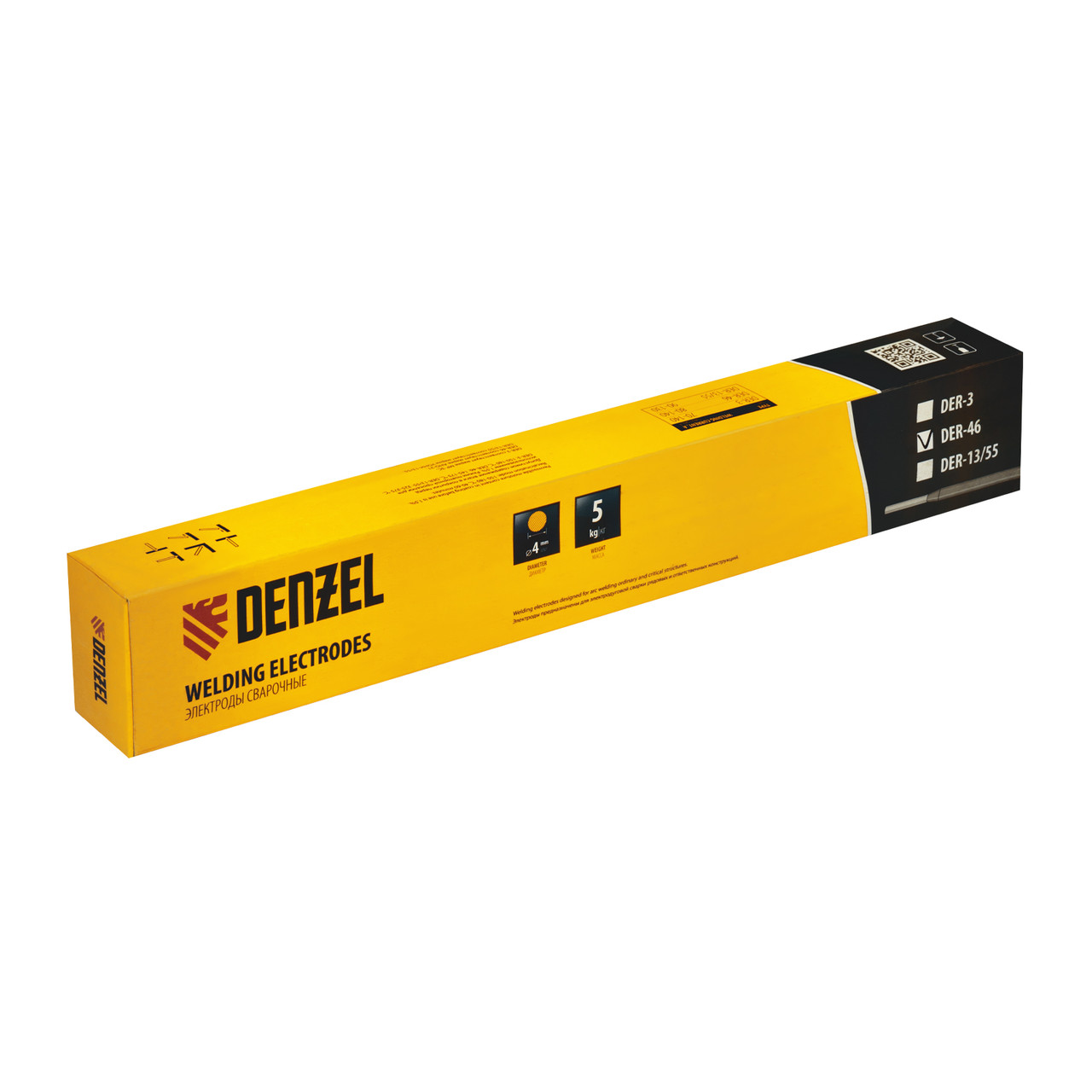Электроды DER-46, диам. 4 мм, 5 кг, рутиловое покрытие// Denzel - фото 5 - id-p207773937